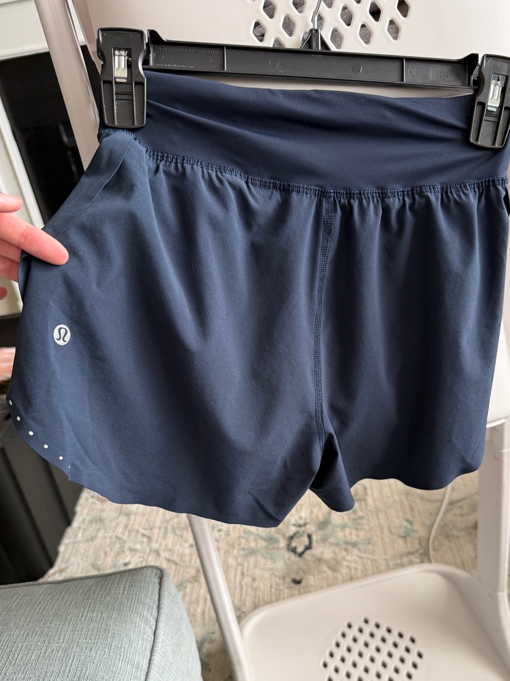 lululemon athletica Navy Blue Lightweight Athletic Shorts